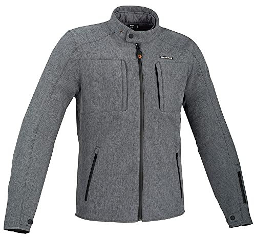 BERING Motorradjacken CARVER Grau, Grau, XL