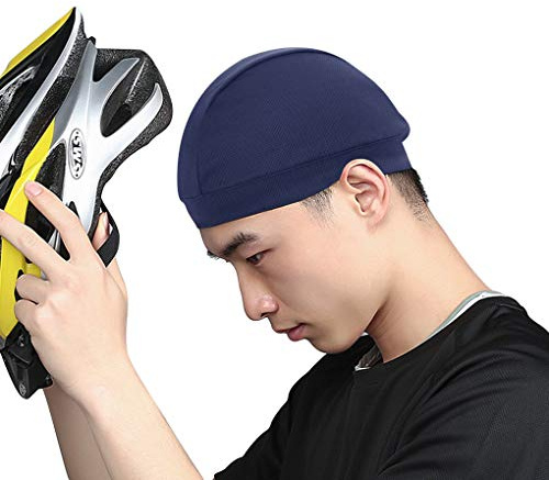 Bonnet Eté sous Casque de Vélo Moto Bandana de Cyclisme Respirant Elastique Bandana de Sport Bonnet Anti UV Anti Vent pour Course Randonnée Escalade