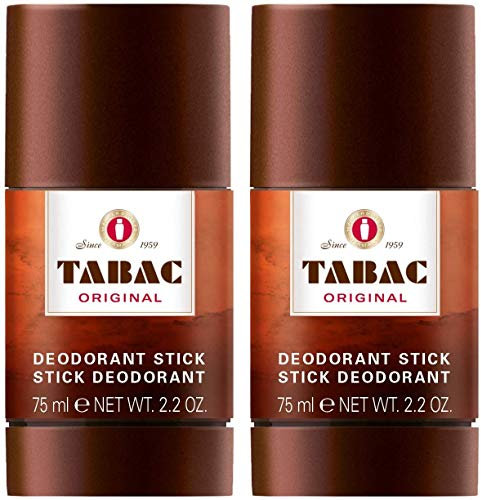 Tabac Original Mens Gents Deodorant Stick 75ml 2 Pack