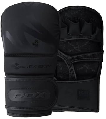 RDX Grappling Gloves Shooter T-15 Matte Black-M
