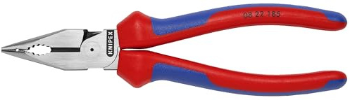 KNIPEX Tools 08 22 185 SBA Needle-Nose Combination Pliers, 7-1/4