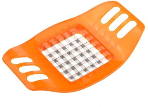 IMIKEYA Pommesschneider Hand Einfache Handhabung Kartoffelschneider Pommes Schneiden Werkzeug Sicherheitsdesign Ideal für gleichmäßige Pommes & Gemüseschnitte