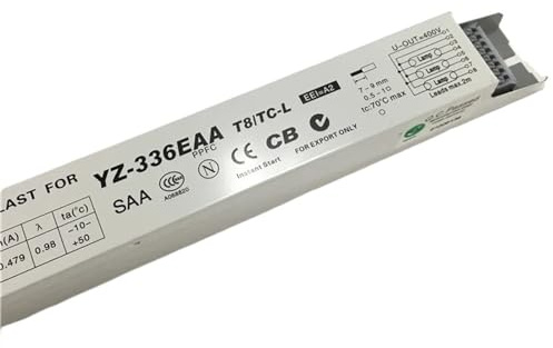 FSBNMNXPQ 1 pièce YZ-336EAA 220-240V T8/TC-L 36W * 3/40W * 3 L290D Ballast électronique néon/Fluorescent