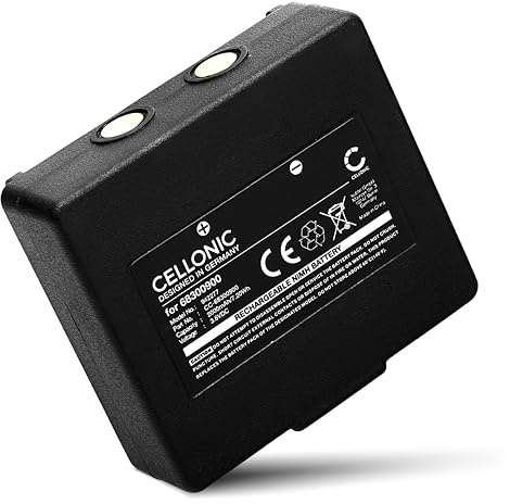 CELLONIC Batterie Compatible avec Abitron Mini, Hetronic CS 434, 68300900 | (2000mAh -3.6V-NiMH) pour Hetronic Abitron Mini, HET300, HT-01, FBH300, Nova, Potain P-63418-95, 68301000, 68300600, 68300940