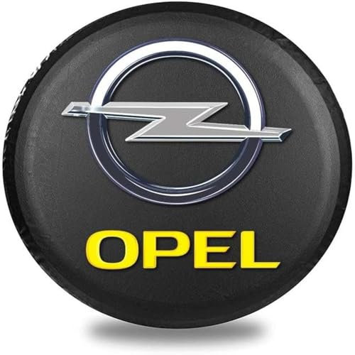 JABBNGD Auto Ersatzradabdeckungen, für Opel Vauxhall Adam M13 2013-2019 Waterproof Reserveradabdeckung Staubdicht Reifenschutzhülle Reserveradhülle,16inch
