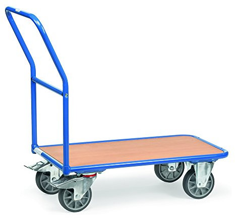 Fetra Magazinwagen, Traglast 400 kg, 1 Stück, Außenmaße 1030 x 505 x 953 mm, blau, 2100