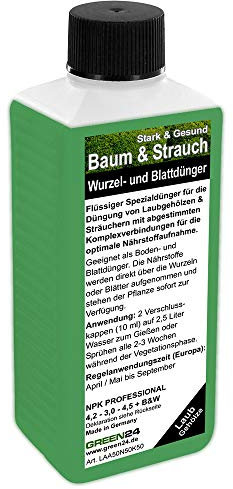 Baum & Strauch Dünger HIGHTECH düngen von Sträuchern und Laubgehölzen