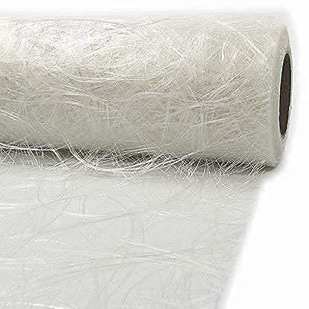 SIZOWEB Tischläufer 20cm breit x 20m lang - WEIß