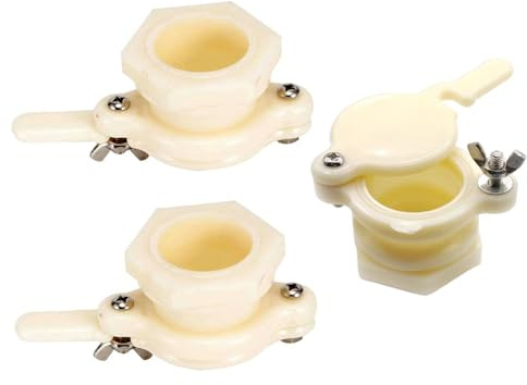 3 pièces Miel Robinet à Vanne Extracteur de Miel Outil de Robinet de Miel Apiculture Abeille Tenue d'Équipement Outil pour Apiculteur Fournitures d'Apiculture