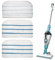 CUHZA 3 Panni Lavabili in Microfibra per Black & Decker Steam Mop FSM1610/1630，FSMP20, FSMH1321JMD, FSM1500, FSM1600, FSM1620
