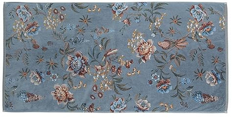 Pip Studio Secret Garden Gästehandtuch Blue 30x50cm (1 Stück)