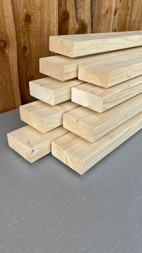 KVH Nsi 4x10cm Fichte gehobelt KANTHOLZ BALKEN PFOSTEN BAUHOLZ LÄNGEN 10-400cm (4 x 10 cm - 150 cm Länge - 4 Stück)
