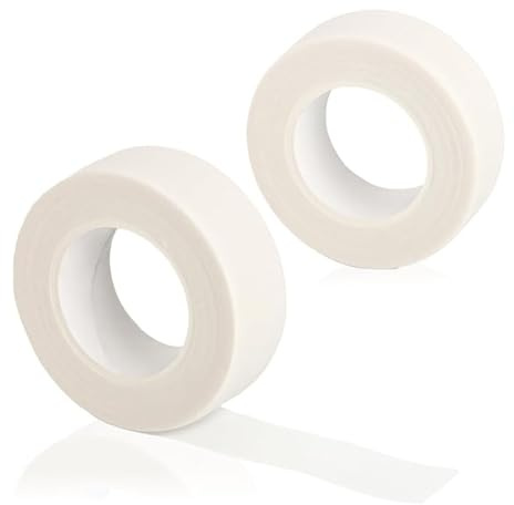 MaoNativey 2 Stück Blumenklebeband, Selbstklebendes Floristenband weiß, Klebeband Gartenband Stem Tape Kreppband Blumendraht Dekoration für Bouquet Blumen DIY Kunsthandwerk