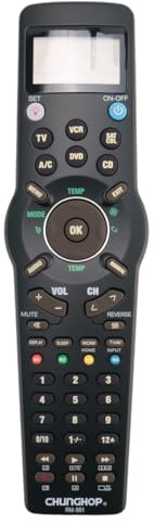 Fjärrkontroll CHUNGHOP RM991 Smart Universal Multifunctional Learning Fjärrkontroll for TV/TXT, DVD CD, VCR, SAT/KABEL Och A/C