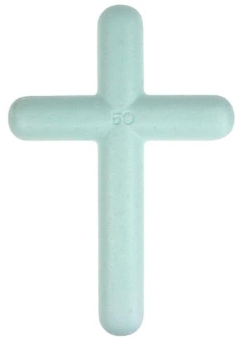 Styropor Kreuz 50cm x 34cm Mintgrün für Grabdekoration Trauerschmuck 2 Stück