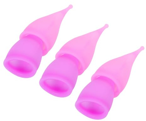 TOGEVAL Coppette Confezione per da in Silicone da Mestruali 30ml Morbido e 6 Flessibili senza Deformazioni Pezzi Donna Ciclo e Sonno Notturno