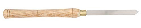 Generic 15mm/0.6in Utensili per Tornitura del Legno Scalpello Affidabile Strumento di Messa a Punto Portatile per la Lavorazione del Legno Scalpello per Tornio con Manico Fraxinus Mandshurica Solido