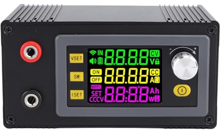 Regulador de voltaje CC pantalla Digital ajustable alta eficiencia 585W salida 0 65V 9A para laboratorios de fuente de alimentación de carga Solar