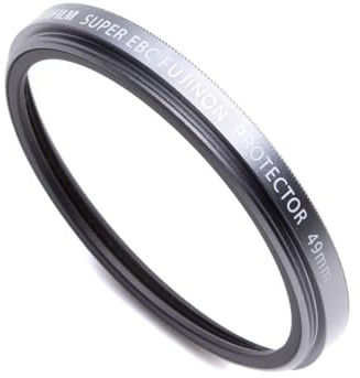 Fujifilm PRF-49S - Filtro de protección de 49 mm para objetivos, Plateado (compatible con Fujifilm X100, requiere aro adaptador)