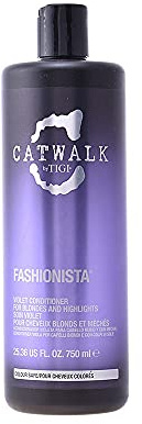 TIGI Catwalk Fashionista Violet violetter Conditioner für blondes Haar, 750 ml