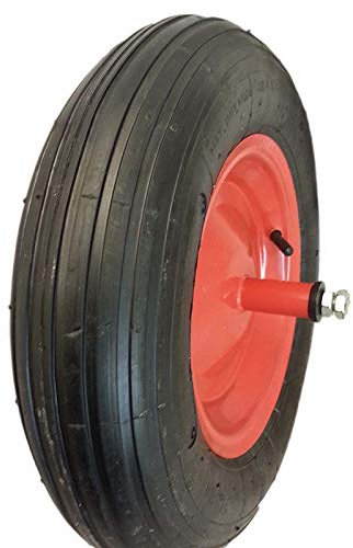 Ruota pneumatica per carriola - perno lungo