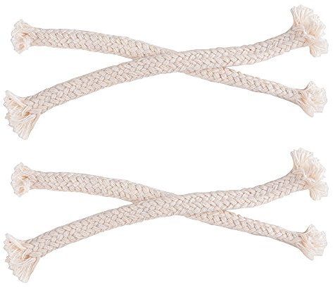 (Dia.7mm) 50 Pezzi 15cm Stoppino per Lampada Olio Alcool Stoppini in Cotone per Lampada Alcolica