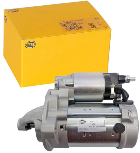 HELLA 8EA 011 611-801 Starter/Anlasser - 12V - 1.1kW | Kompatibel mit: ALFA ROMEO MITO, FIAT 500, 500 C, 500L, PANDA, PANDA VAN, PUNTO, LANCIA YPSILON