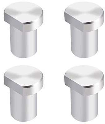 4PCS 20MM Bench Dogs, Workbench Peg Brake Stops Table Workbench Positioning Planing Plug Stainless Steel Bench Dogs for 20mm Dog Hole