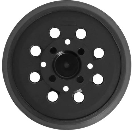 Schleifteller 125 mm für Bosch, Schleifteller 125 Klett, Schleifteller 125mm hat 8 Löcher und 4 Augen für Bosch PEX 300/400 AE Exzenter Schleifmaschine