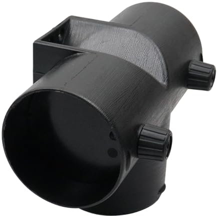 JNNJ Canale di Sfiato per Riscaldamento Auto, Riscaldatore a Tre Vie con Uscita a T, Splitter Condotto per Raccordo di Scarico per Riscaldamento Diesel, Tubo di Sfiato per Riscaldamento da Parcheggio