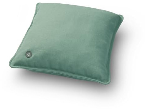 medisana HC 250 Wärmekissen mit Infrarot-Wärme, Heizkissen mit Abschaltautomatik für Rücken, Schultern und Nacken, Plüschkissen elektrisch und kabellos für zuhause und unterwegs