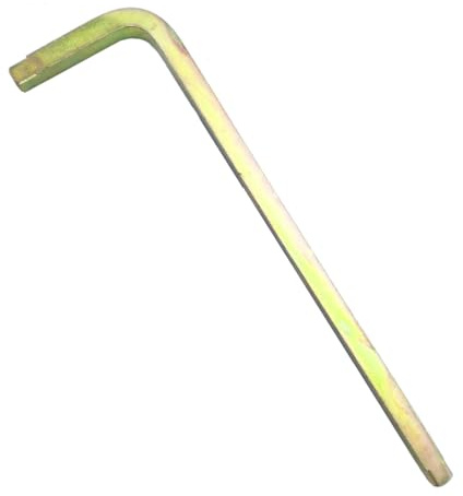 CLM Schlüssel für Ölablassschraube mit quadratischer Spitze – 8 mm. Hergestellt aus gehärtetem Stahl, verzinkt, korrosionsbeständig. Hergestellt zu 100 % in Spanien.