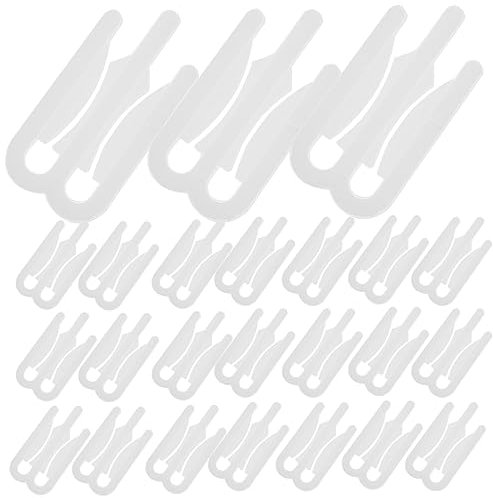 CHILDWEET 500pcs Plastic Shirt Fixing Clips Garment Clips Clamps for Clothing