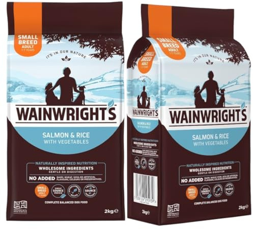 Wainwright's Small Breed Adult Dry Dog Food Salmon with Rice 2kg
