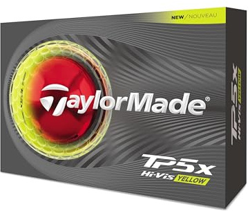 TaylorMade Golf TP5x Giallo Una dozzina
