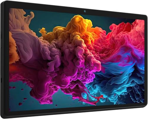 MUISOO Android 16 Tablet, 24GB+64GB+1TB Expandable, 10.1 Inch Android Tablet with Bluetooth 5.4, WiFi 6, Dual Camera, 6000mAh Battery, Face ID, Widevine L1(Black)