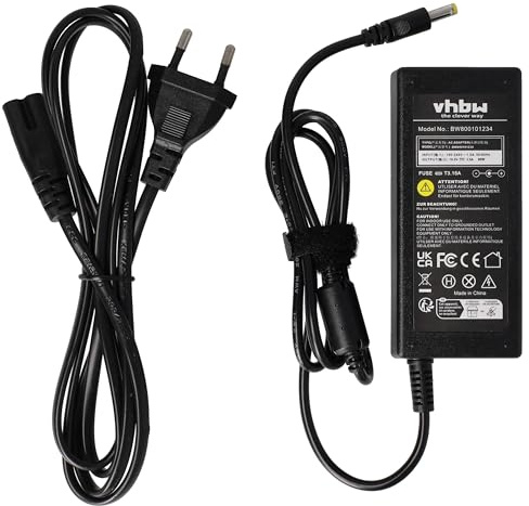 vhbw Netzteil kompatibel mit Compaq Presario V1000, R4035CA, R4025CA, M2401XT, V2000, M2245AP Notebook - 200 cm, 65 W