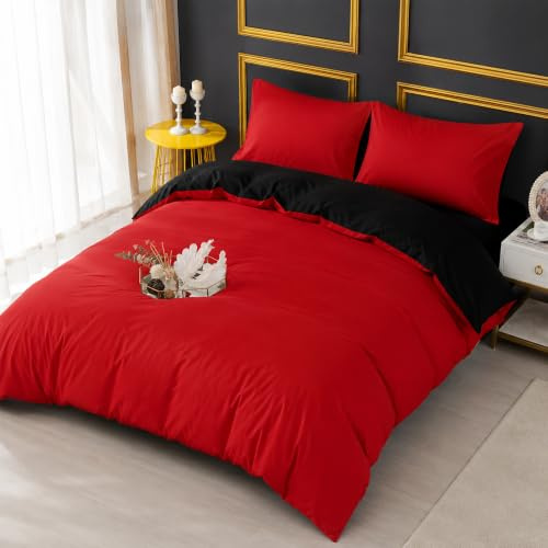Adam Home 4PCS Complete Reversible (Red Black, Double)