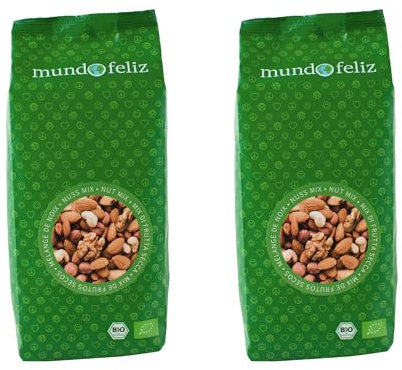 Mundo Feliz - Organic Nut Mix 2 x 500 g