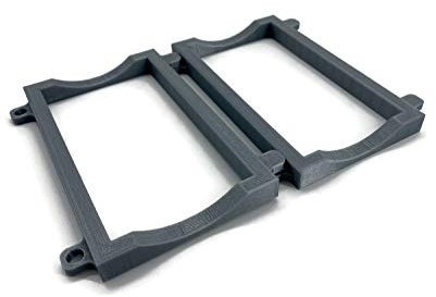 eXODA Soporte para Botellas Estante de Nevera para Vino Cerveza latas - Soporte Estable para apilar Bebidas en la Nevera con práctico Sistema de Encaje en Plata.