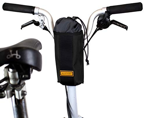 Strap Stem Bag Lenkertasche für Erwachsene, Unisex, Schwarz, 1 l
