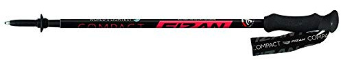Fizan Kompaktes Laufstockpaar ONE Size RED