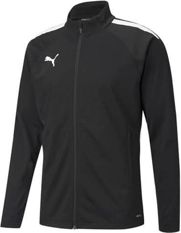 PUMA Men's teamLIGA Training Jacket, Puma Black-puma White, size: L