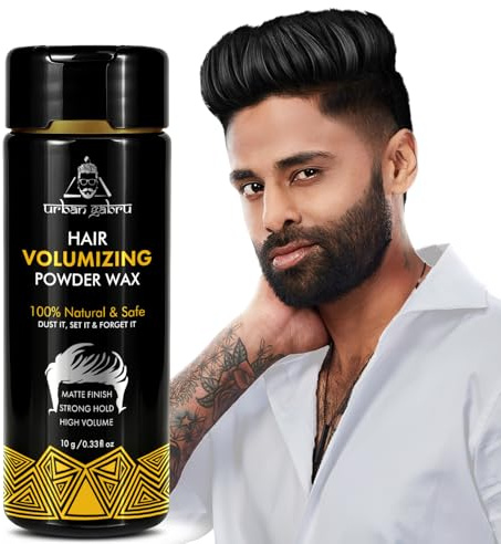 Urbangabru Hair Powder, Styling Hair Powder for Men | texture powder With Matte Finish Hair Styling | Volumizing Powder (0.3oz / 10g)