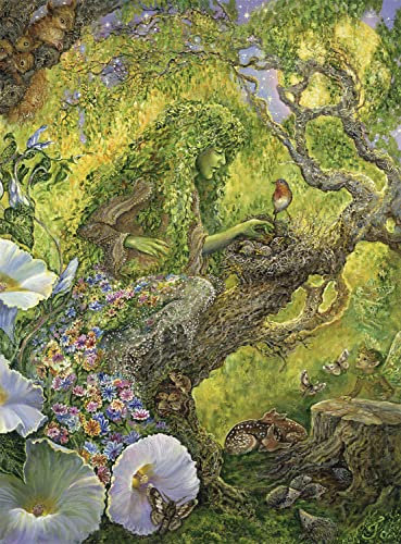 Buffalo Games - Josephine Wall – Waldschutz – 1000-teiliges Puzzle für Erwachsene, herausforderndes Puzzle, perfekt für Spieleabende – 1000 Teile fertige Größe ist 26,75 x 19,75 cm