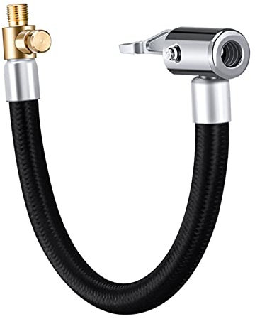hifrom Auto Inflator Schlauch Reifenfüller Pumpen Schlauchadapter 40CM Autoreifen-Luftfüllschlauch Motorrad Fahrrad Auto Tire Kompressor Ersatzschlauch zum Aufpumpen von Autoreifen
