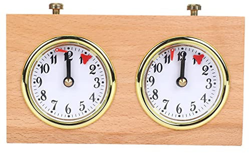 Restrdt Schach-Zeitschaltuhr, , digital, professionell, Countdown aus Holz, tragbar
