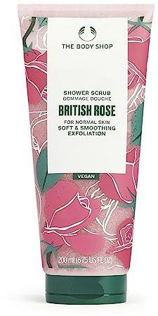 British Rose Shower Scrub 200 Ml
