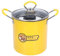Pentola per friggitrice Tempura, mini pentola per friggitrice da 3 litri Pentola per friggere giapponese in acciaio inossidabile con coperchio per filtro dell'olio per cucina domestica