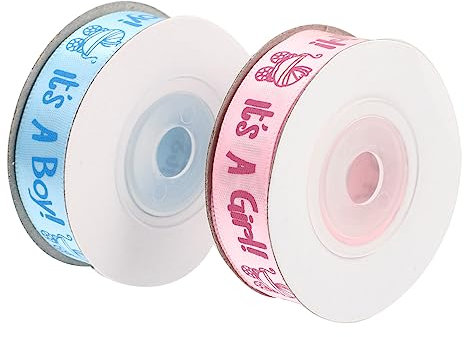 Anneome Boy Ribbons - Foto-dekoband-set Für Babyparty &